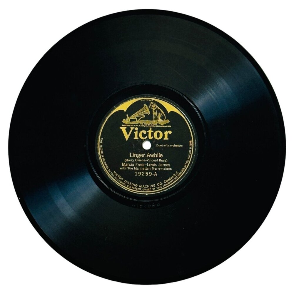 Marcia Freer - Linger Awhile / Frank Crumit - Mindin' My Bus'ness - 19259 Victor